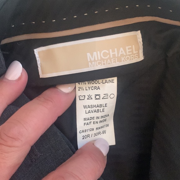 Michael Kors Charcoal Grey Dress Pants - Picture 3 of 5